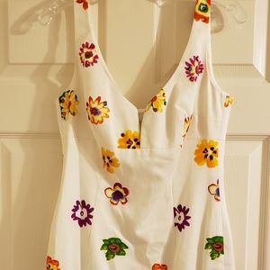 Bright Floral Mini Dress